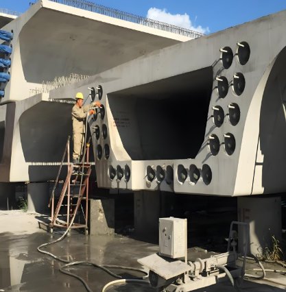 东湖压浆料施工流程及注意事项